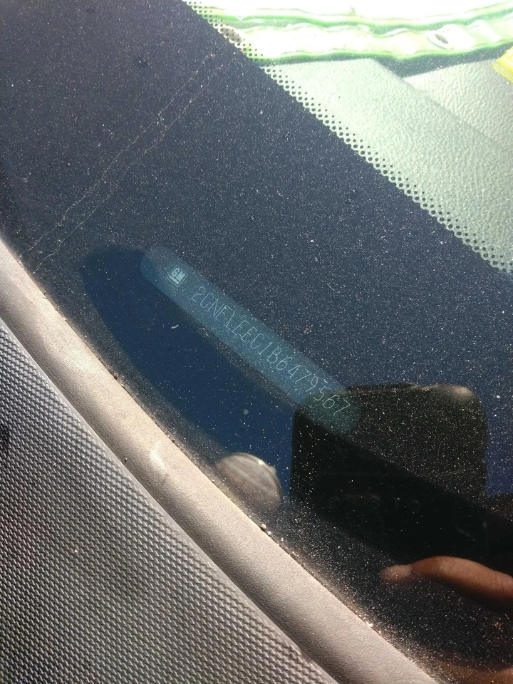 2011 Chevrolet Equinox Right Tail Light Assembly Black 64926 Used 177K Mi Foto 4 de 4