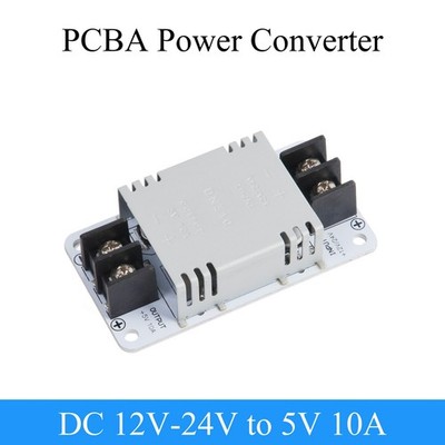 50W DC 12V-24V to 5V 10A Step Down Converter Buck Regulator Voltage Reducer