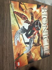 LEGO BIONICLE: Visorak Vohtarak (8742) Complete With Instructions In Canister