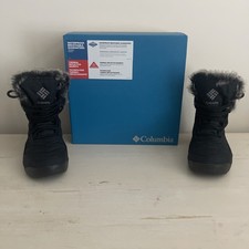 Columbia Minx Shorty IV Women s Winter Snow Boots Black Waterproof Faux Size 6