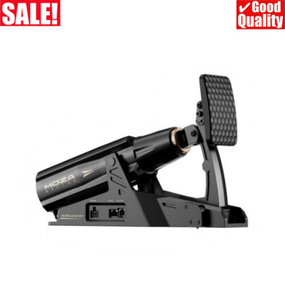 MOZA mBooster Active Pedal Sim Racing Pedal with Dual 200KG Load Cell Sensors