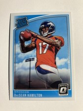 DaeSean Hamilton 2018 Donruss Optic Rated Rookie #150 Denver Broncos RC