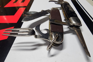 Imperial culinary & Kamp-King tactical knife