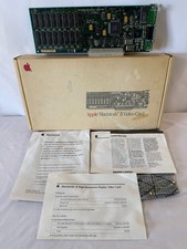 Apple Macintosh II High Resolution Display Video Card Box Manuals 630-4222 VTG