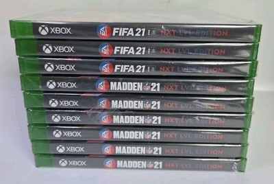 9 Xbox Series X - Games Bulk Lot Bundle Fifa 21 And Madden 21