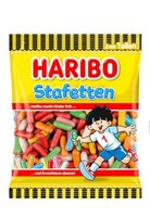 Haribo Stafetten , Fruchtgummi, 1 Beutel 175G