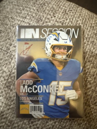 2025 Topps Signature Ladd McConkey Base (RAW)
