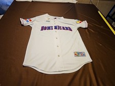 RARE 2006 WORLD BASEBALL CLASSIC DOMINICAN REPUBLIC MAJESTIC JERSEY Youth XL Men