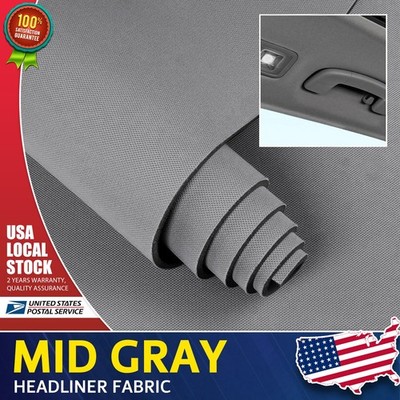 Flat Knit Headliner Fabric with Foam Backing for Car Ceiling Roof Fabric Repair