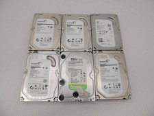 Lot of 6 Mix Western Digital Seagate 2TB 3TB SATA 3.5" Hard Drive 100% Health