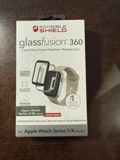 Invisible Shield Glass Fusion 360 Silver Apple Watch 4/5/6/se