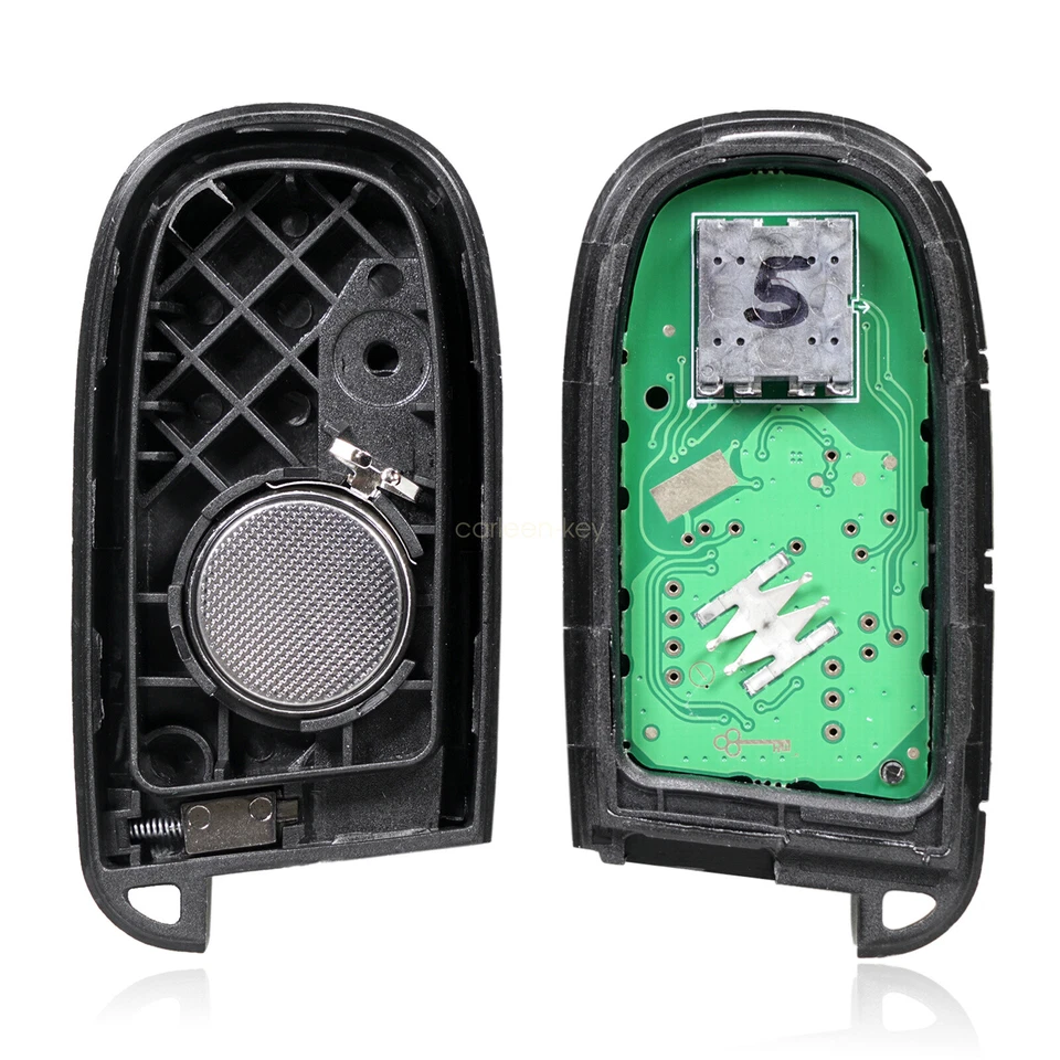 2 Para 2014 2015 2016 2017 2018 2019 Dodge Durango Control Remoto Inteligente Llavero ID46 Chip Foto 4 de 4