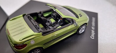 Peugeot 206 CC 2001 Green 1:43 Norev 472624 EXTREMELY RARE!! | eBay