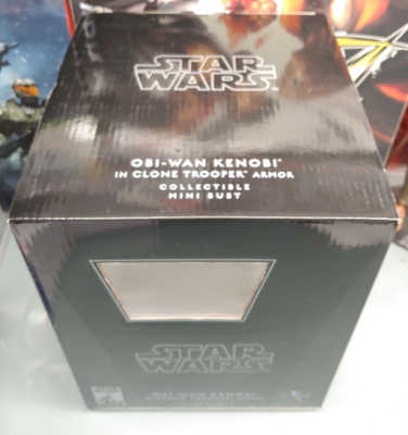 Mini-buste Gentle Giant - Star Wars - Obi-Wan Kenobi En Armure De Clone - Édition 2007