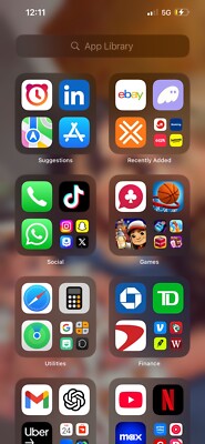 Apple iPhone 13 Pro Max - 512 GB - Silver (Unlocked) With the TikTok App