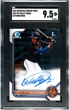 WILLY FANAS 2022 Bowman Chrome CPA-WF Auto SGC 9.5 NEW YORK METS