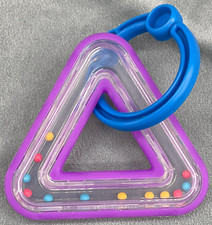 Baby Einstein Kickin Tunes Activity Mat Tummy Time Replacement Rattle Triangle