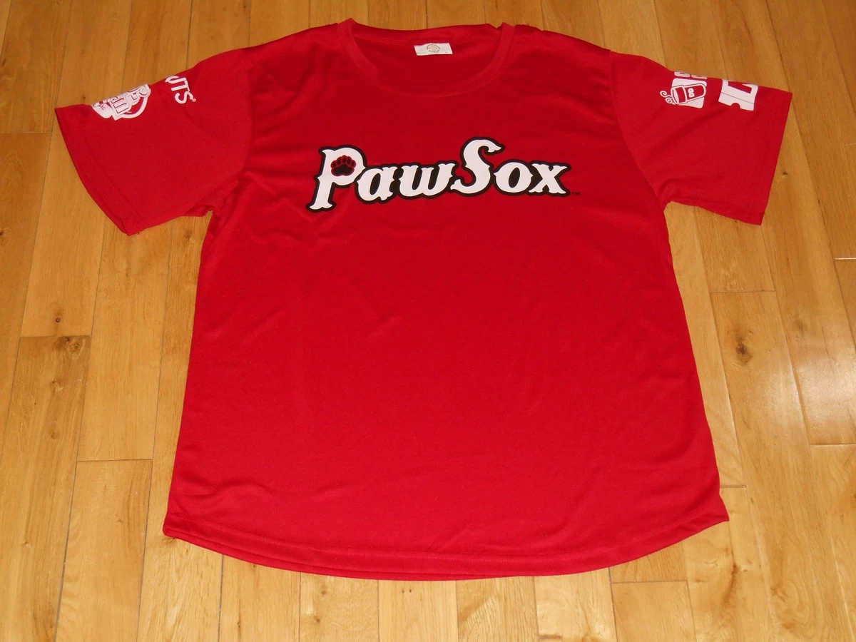 Mookie Betts PAWTUCKET RED SOX #50 PAWSOX Promo Boston AAA Team Jersey  Shirt XL