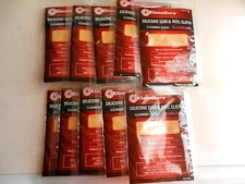 KleenBore Silicone Gun & Reel Cloth;  Lot of 10 Cloths;  100 Sq Inches;  GC-220P