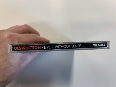 Destruction - Live-Without Sense CD 1989 Steamhammer / Noise
