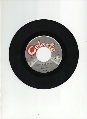 Ray Agee Til Death Do Us Part Lets Talk About Love Soul 1960 R&B 7'' 45 Single