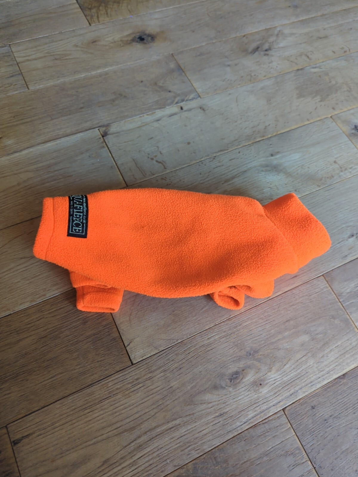 Blood Orange Equafleece Dog Suit Size 14 Standard Full Fleece Polartec