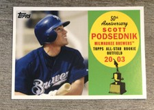 Scott Podsednik 2008 Topps 50th Anniversary Brewers #AR31  *9822*