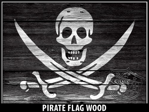 Vinyl Cooler Wrap fits YETI Tundra 45 | Decal Skin LID - Pirate Flag WD - Picture 3 of 7
