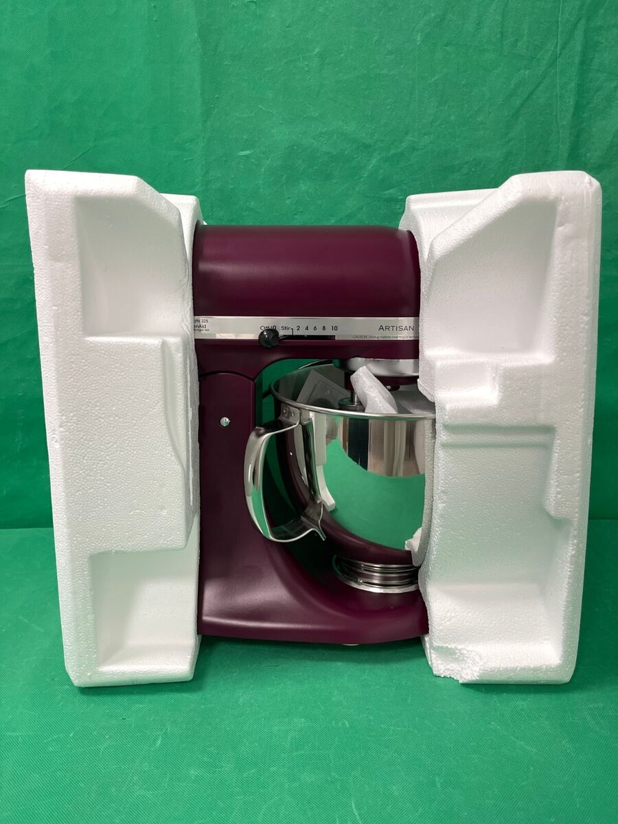 NEW KitchenAid 5-qt Artisan Stand Mixer w/Pastry Beater and NEW KitchenAid 5-qt Artisan Stand Mixer w/Pastry Beater and