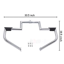 Chrome Highway Bar Crash Protector Engine Guard For 97-2008 Harley Touring Model