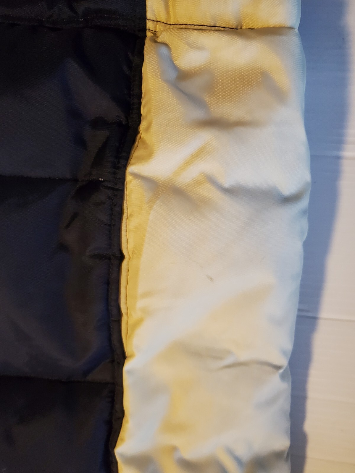 Starter Reversible Down Fill Jacket Navy Blue And… - image 8