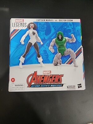 Marvel Legends Series Captain Marvel vs. Doctor Doom 6'' Figures