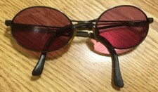 Vintage Vogue VO3233-S 420 Gunmetal Sunglasses Spring Hinge Italy FRAME ONLY