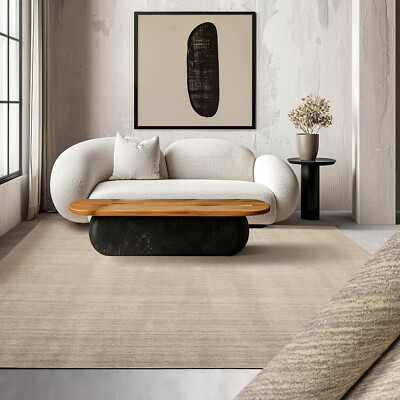 LoomBloom Multi Size Multi Color Hand Woven Textured New Zealand Wool Area Rug