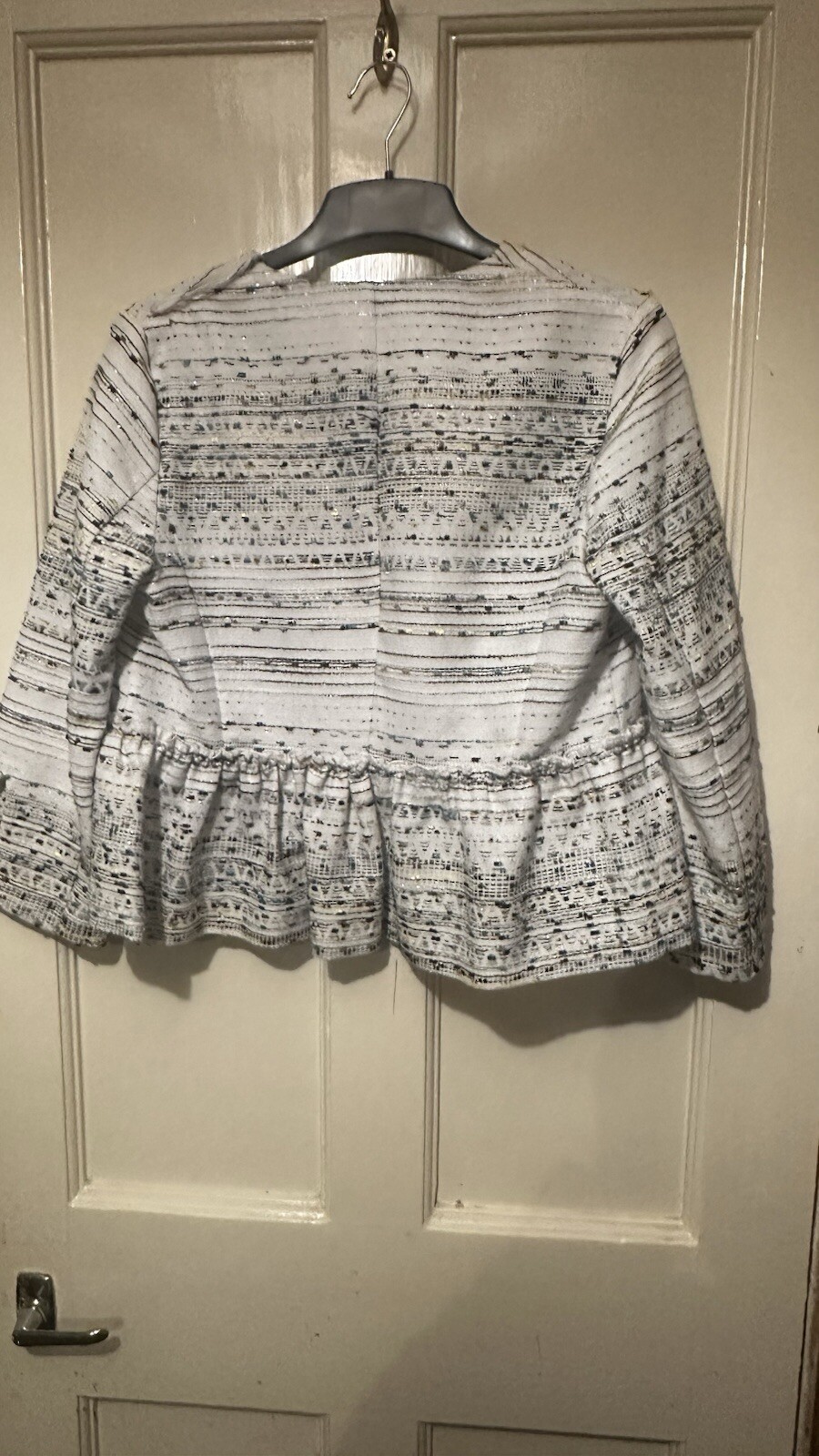 Zara Basic size EUR L Multicoloured Jacket Colour… - image 4