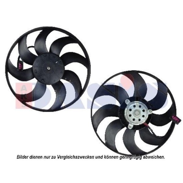 LüFter MotorküHlung FüR VW Polo 9N_ 9A4 9A2 9N2 Skoda Fabia II 542 545 5J-image