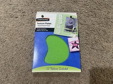 Fiskars Texture Embossing Plates Assortment Pack 12-5686 6 Double Sided Plates