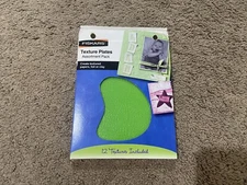 Fiskars Texture Embossing Plates Assortment Pack 12-5686 (6 Double Sided Plates)