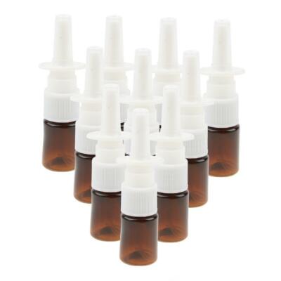 10 Stück Tragbare 5ml Mini Leere Nasenspray Flaschen Feiner Nebel Behälter