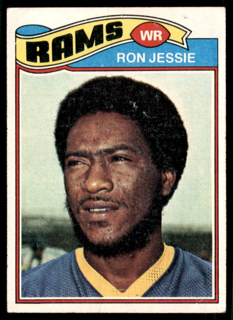 1977 Topps Ron Jessie Los Angeles Rams #493