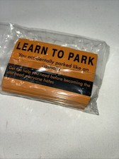 50 LEARN TO PARK Bad Parking Cards Fake Ticket Prank Joke