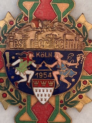 Fest der Technik Orden 1954 Karneval Köln 2026 Karnevalsorden VDI - VDE Elektro