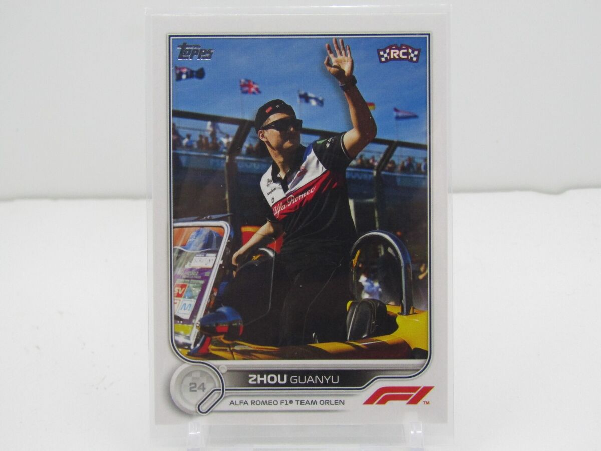 ZHOU GUANYU 2022 TOPPS F1 ROOKIE CARD RC! | eBay ZHOU GUANYU 2022 TOPPS F1 ROOKIE CARD RC! | eBay