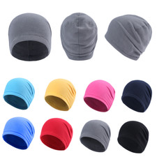 Winter Warm Cap Soft Fleece Beanie Hat Thick Windproof Skull Cap for Men Women