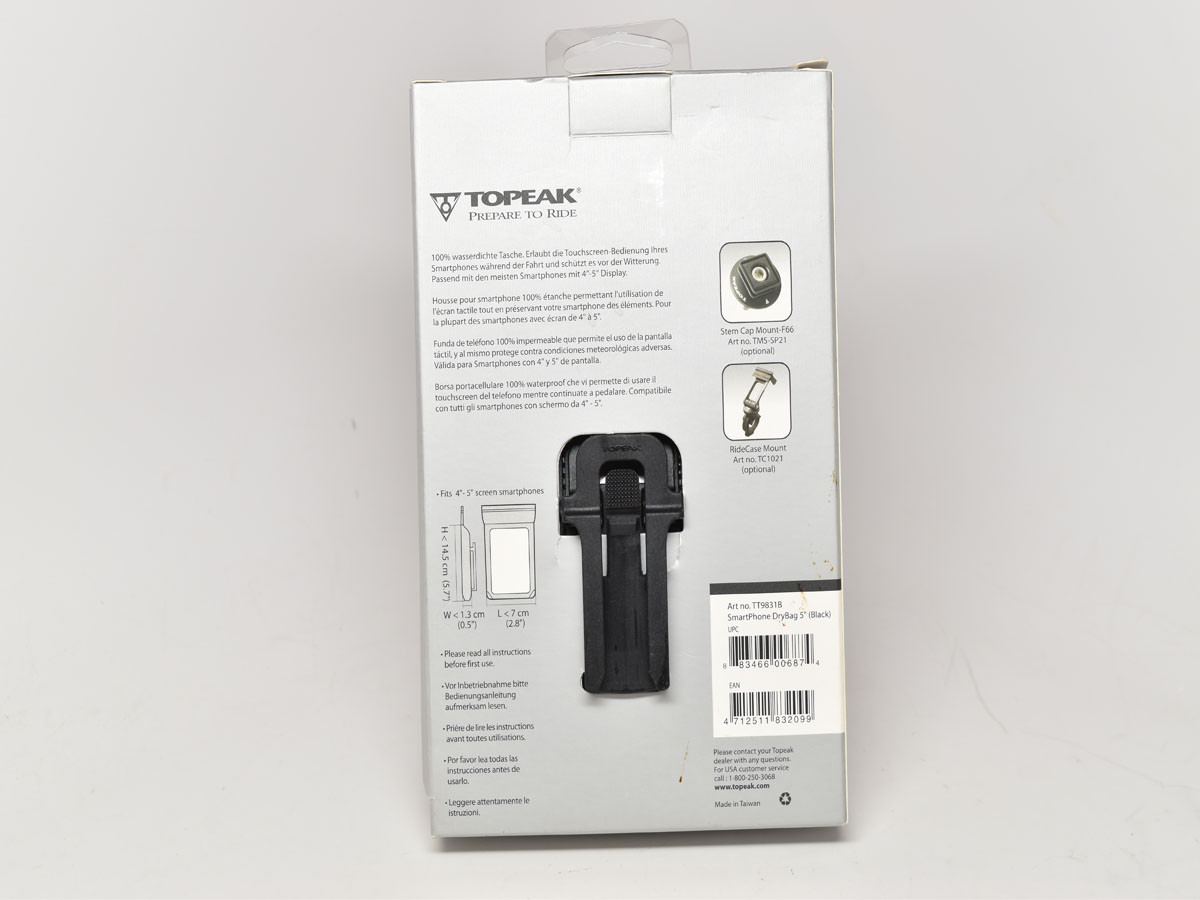 Topeak SmartPhone Dry Bag 5 for 4"-5" Screens