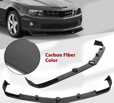 Carbon Fiber Style Front Lower Bumper Lip Spoiler For 10-13 Chevy Camaro V8 Ss Carbon Fiber Style Front Lower Bumper Lip Spoiler For 10-13 Chevy Camaro V8 Ss