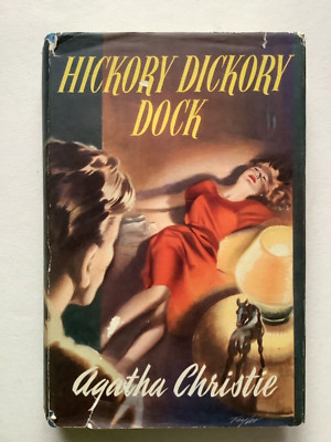 Agatha Christie : Hickory Dickory Dock, (Hardback 1956) Includes old Book Guide