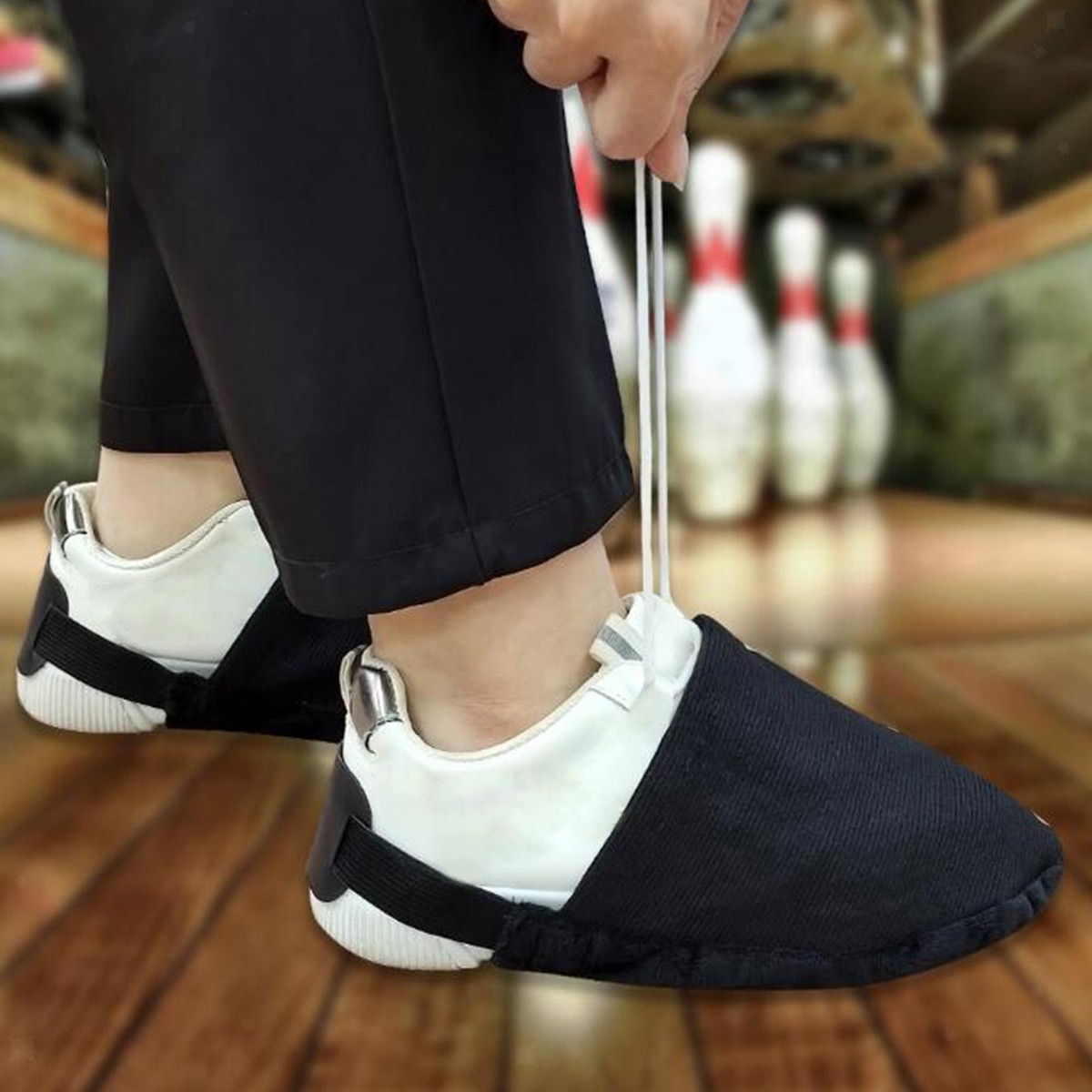 Bowling Ball Bowling Shoe Accessories Shoe Sliders Black Universal