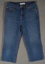 VC07470 LEVI'S 512 PERFECTLY SLIMMING CAPRI, CROPPED WOMENS JEANS sz10