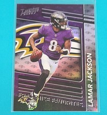2022 Prestige Franchise Favorites #FF-6 Lamar Jackson Ravens FOOTBALL Card 2B